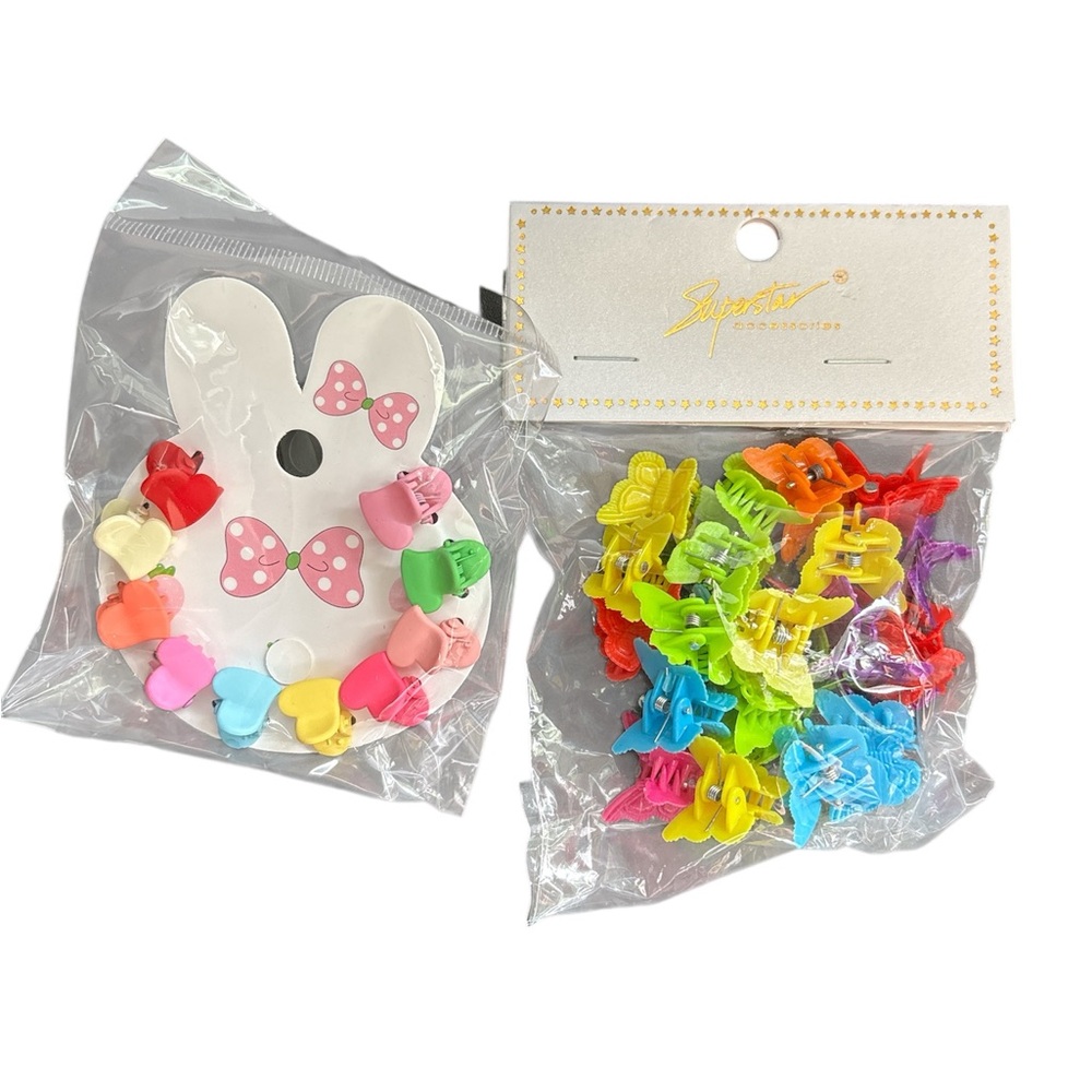 Hair Clip Collection colorful